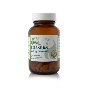 Selenium Supplement – 200µg x 60 Capsules (Food State) - Wise Owl Health